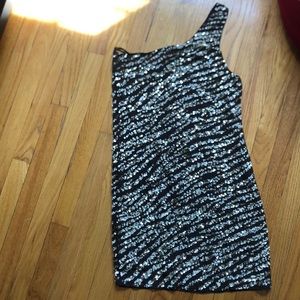 Alice and Olivia One shoulder Dress